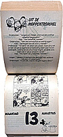 Donald Duck Scheurkalender 1984