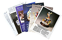 Katalog + 6 Einzelblätter Laurenz Disney Character Collection