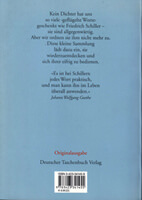 Johannes Prossliner: Kleines Lexikon der Schiller-Zitate (dtv Taschenbuch)