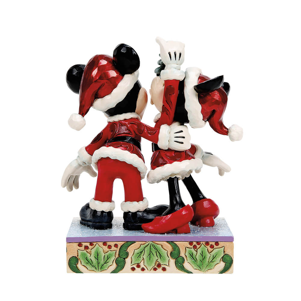 Micky und Minnie mit Mistelzweig (DISNEY TRADITIONS BY JIM SHORE) Figur