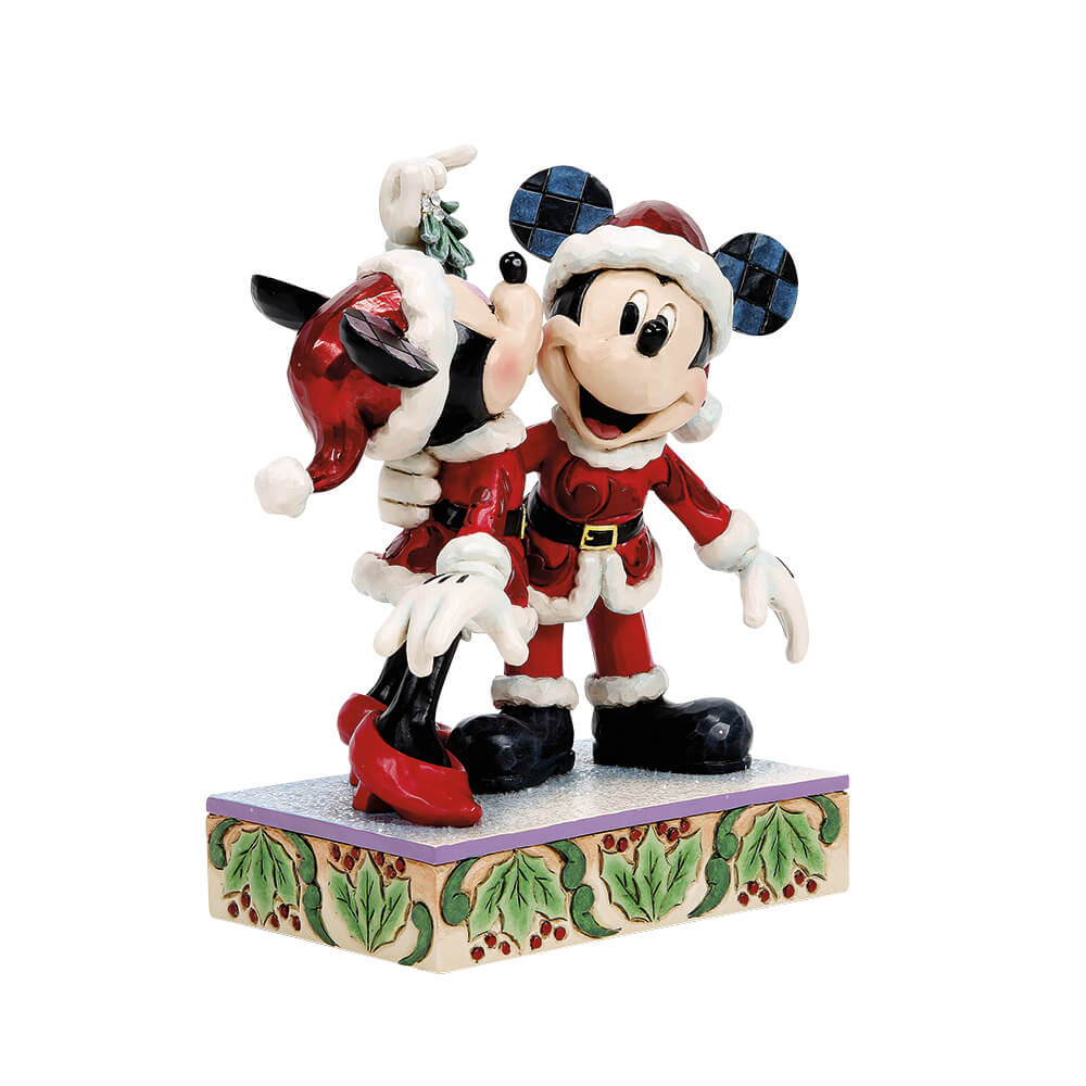 Micky und Minnie mit Mistelzweig (DISNEY TRADITIONS BY JIM SHORE) Figur