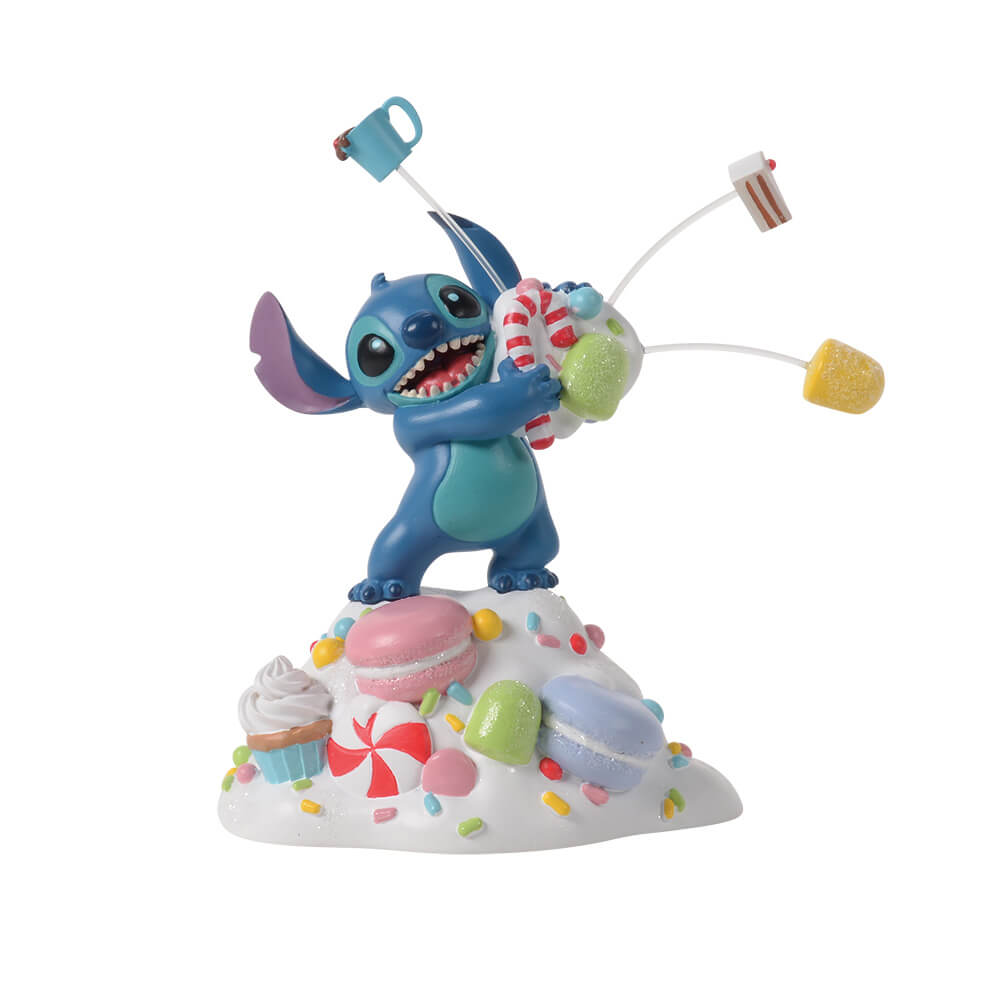 Stitch bestellt alles (DISNEY VILLAGE BY D56) Figur