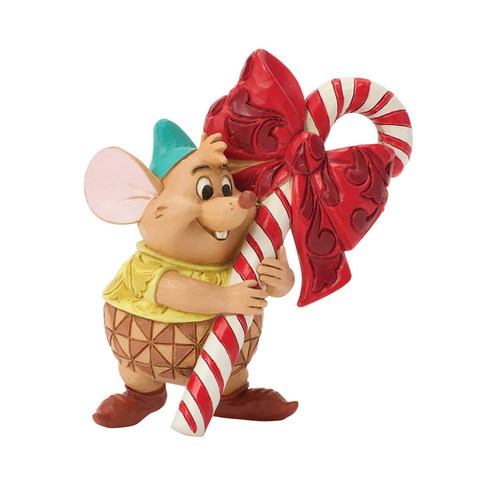 Karli (Gus) mit Zuckerstange (DISNEY TRADITIONS BY JIM SHORE) Minifigur