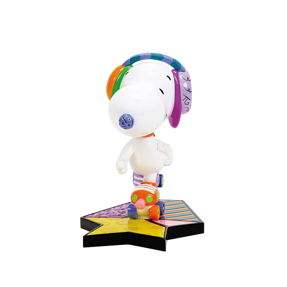 Snoopy Rollschuh (PEANUTS BY ROMERO BRITTO) Figur