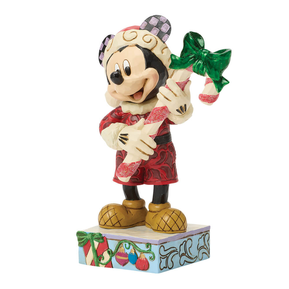 Micky mit Zuckerstange (DISNEY TRADITIONS BY JIM SHORE) Figur
