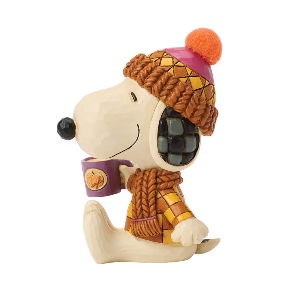 Snoopy mit Becher: Geschmack des Herbstes (PEANUTS BY JIM SHORE) Figur