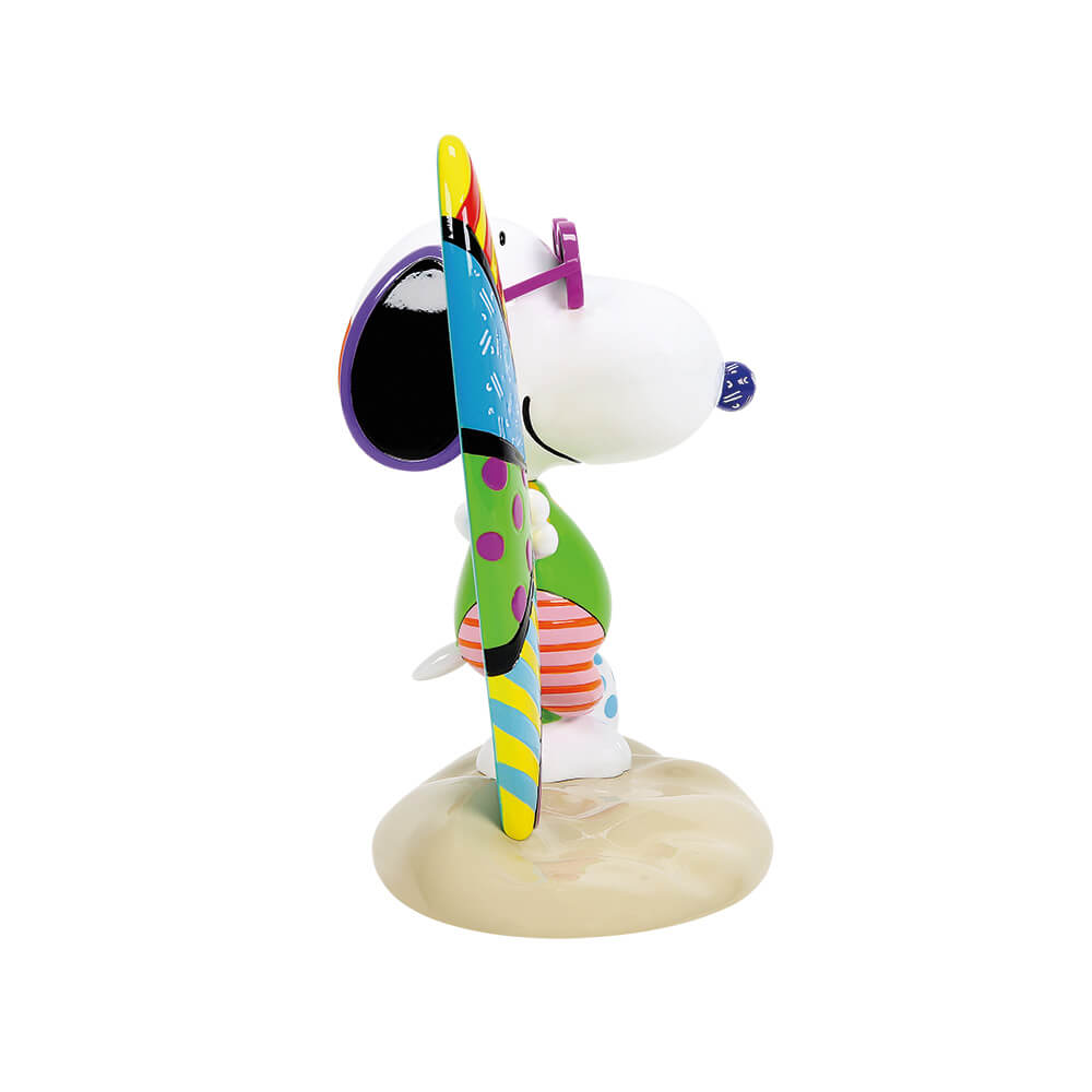 Snoopy beim Surfen (PEANUTS BY ROMERO BRITTO) Figur