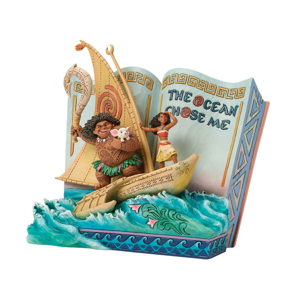 Moana Storybook " Der Ozean hat mich ausgewählt" (DISNEY TRADITIONS BY JIM SHORE) Figur