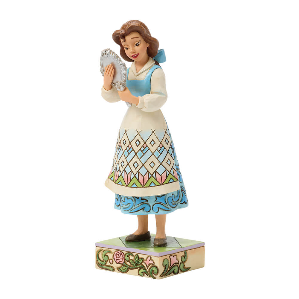 Belle Spiegel: „Ein Blick ins Innere" (DISNEY TRADITIONS BY JIM SHORE) Figur