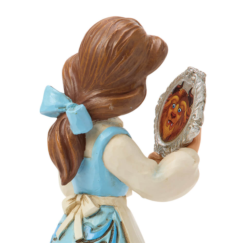 Belle Spiegel: „Ein Blick ins Innere" (DISNEY TRADITIONS BY JIM SHORE) Figur