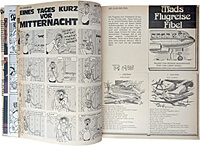 Deutsches MAD. Das verrückteste Magazin der Welt (Sammelband Zweitausendeins, Einband orange) (Z: 3-)