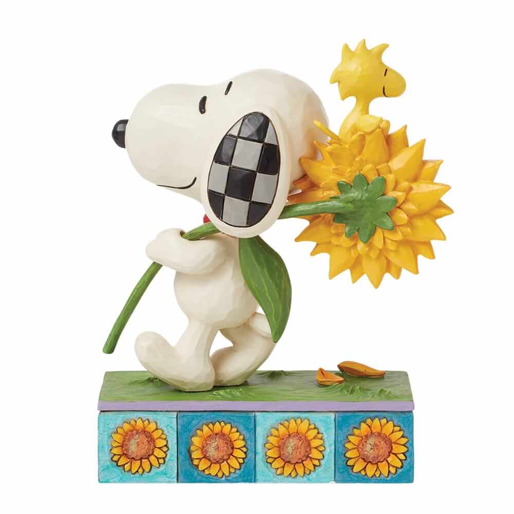 Sunsational Friendship (Snoopy Sunflower Figur)
