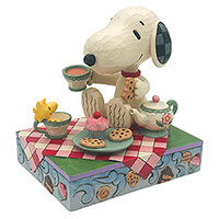 Snoopy Tea And Sweets (PEANUTS BY JIM SHORE) Figure