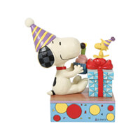 Birthday Snoopy (PEANUTS BY JIM SHORE) Figur