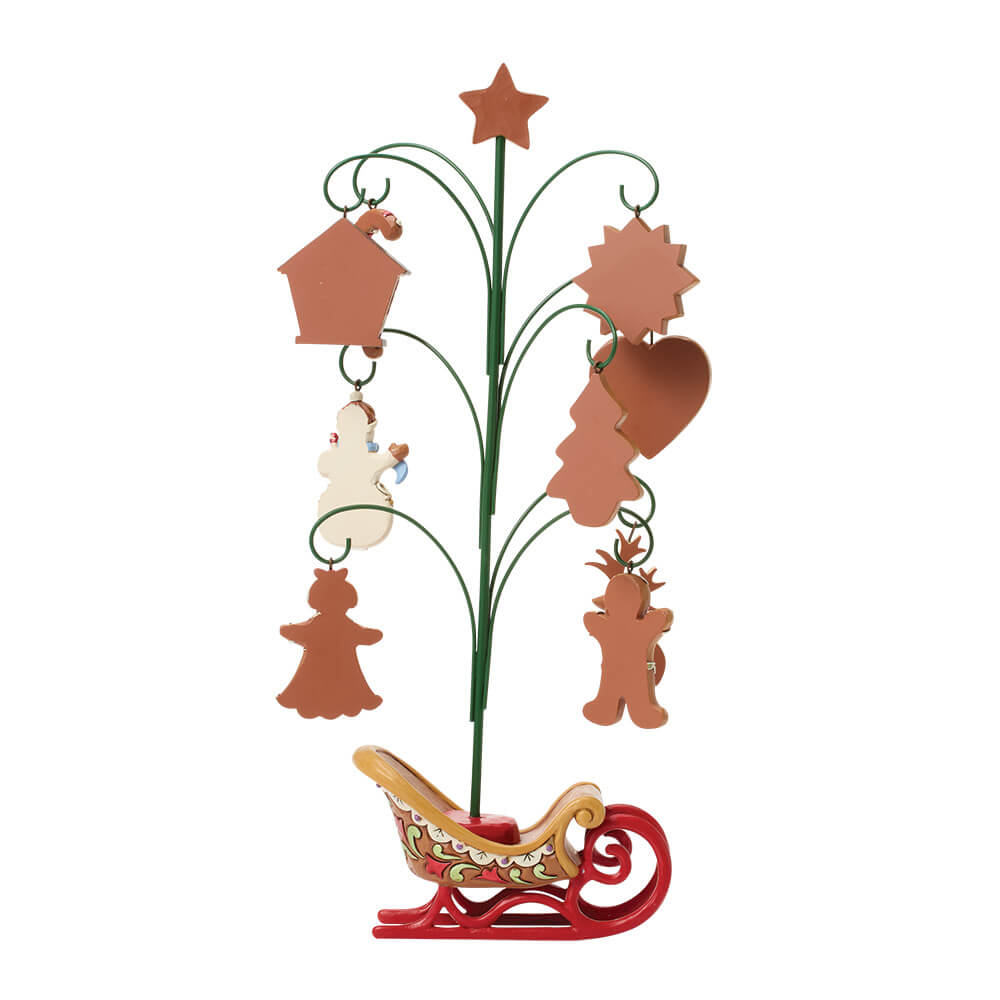 Gingerbread Tree with Cookie (HEARTWOOD CREEK BY JIM SHORE) Weihnachtsbaumhängers