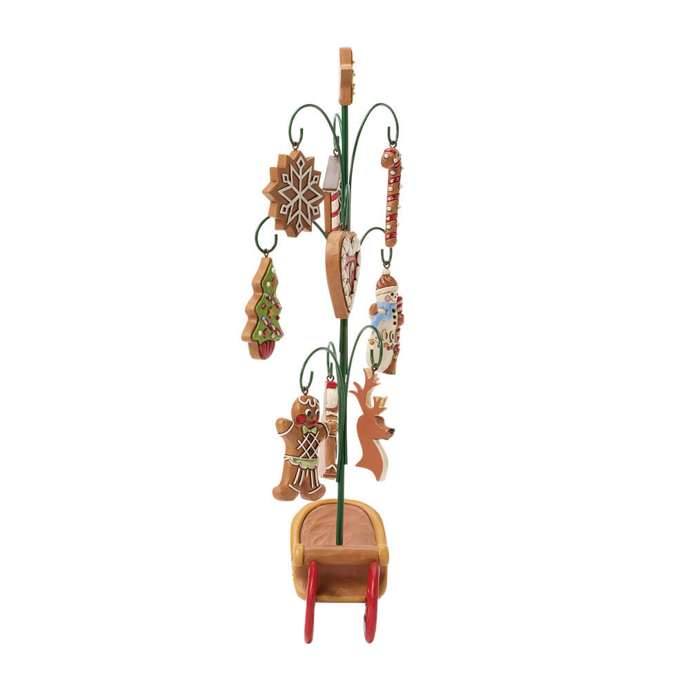 Gingerbread Tree with Cookie (HEARTWOOD CREEK BY JIM SHORE) Weihnachtsbaumhängers