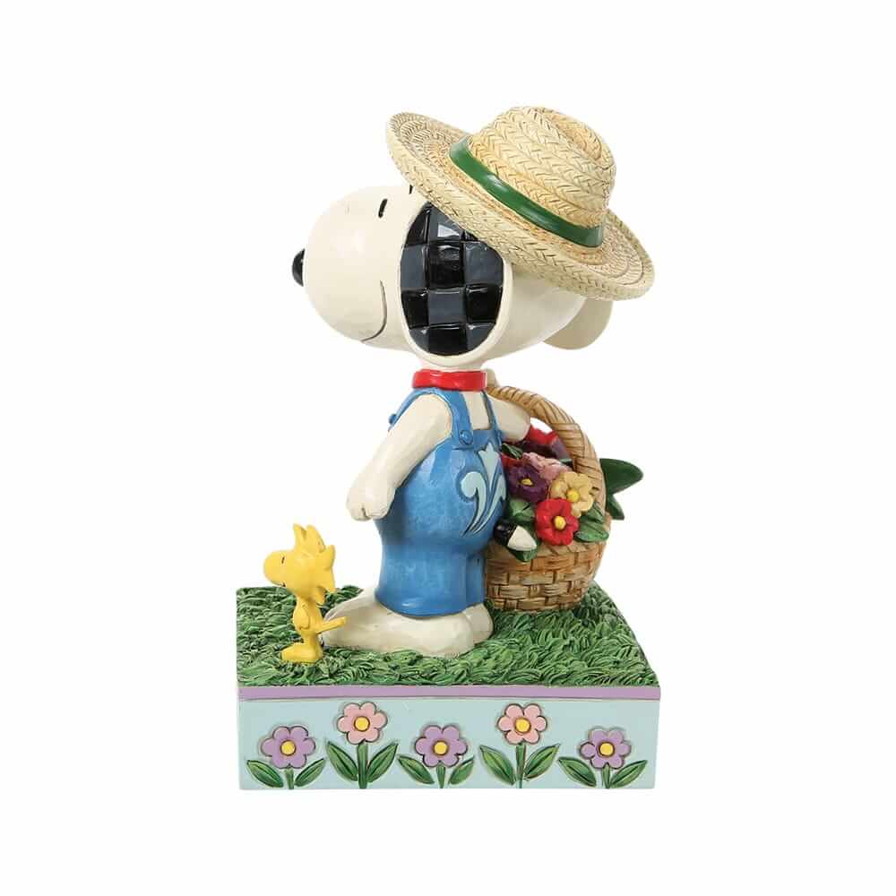 Snoopy Flower Basket (PEANUTS BY JIM SHORE) Figure