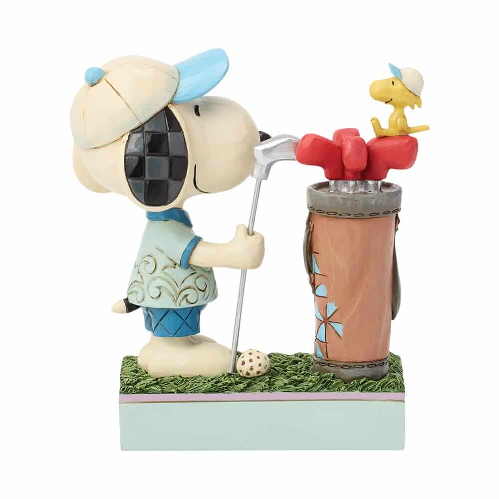 Snoopy Golfing (PEANUTS BY JIM SHORE) Figure