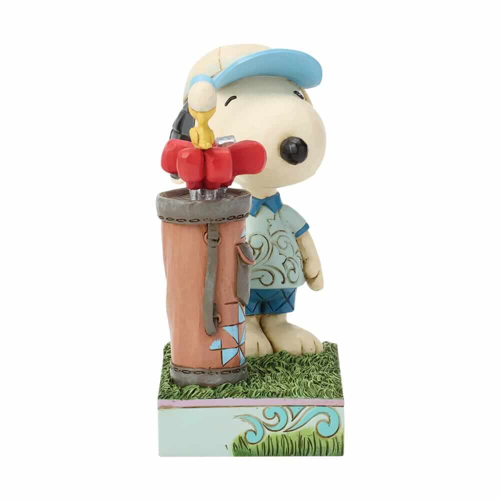 Snoopy Golfing (PEANUTS BY JIM SHORE) Figure