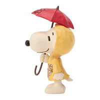 Snoopy In Raincoat (PEANUTS BY JIM SHORE) Figur