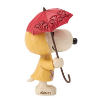 Snoopy In Raincoat (PEANUTS BY JIM SHORE) Figur