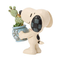 Snoopy With Plant (PEANUTS BY JIM SHORE) Figure