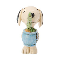 Snoopy With Plant (PEANUTS BY JIM SHORE) Figure
