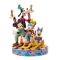 90s Retro Micky und Freunde (DISNEY TRADITIONS BY JIM SHORE) Figur