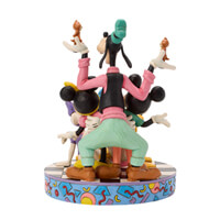 90s Retro Micky und Freunde (DISNEY TRADITIONS BY JIM SHORE) Figur