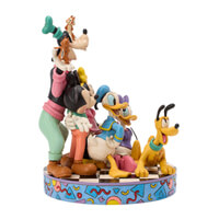90s Retro Micky und Freunde (DISNEY TRADITIONS BY JIM SHORE) Figur