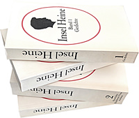 Insel Heine. 4 Bände: Gedichte; Reisebilder, Erzählende Prosa, Aufsätze; Schriften über Frankreich; Schriften über Deutschland