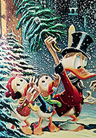 Carl Barks: A Christmas Trimming Lithograph