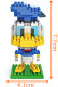 Donald Duck Nanoblock 3D-Puzzle (220 Teile)