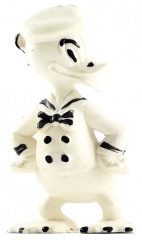 Donald Duck HEIMO Small Figure (white) 5cm