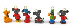 Micky und Freunde 6 Minifiguren mit Öse