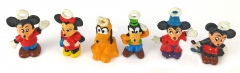 Micky und Freunde 6 Minifiguren mit Öse