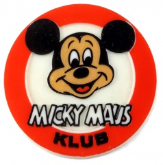 Button "MICKY MAUS KLUB"