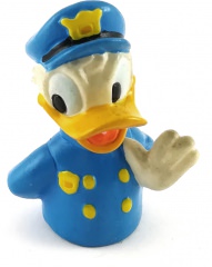 Fingerfigur Donald Duck Polizei APPLAUSE