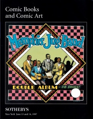 Sotheby's Comic Books and Comic Art. Auction June 13 and 14, 1997 (near mint NM)