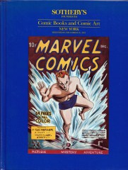Sothebys Comic Books and Comic Art. Auction December 18, 1991 (Z:0-1)