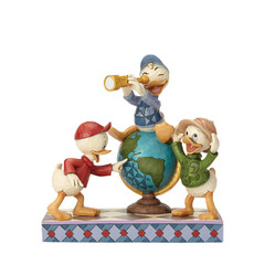 Navigating Nephews (Huey, Dewey and Louie Figurine) Duck Tales