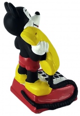 Micky mit Telefon BULLY Kleinfigur 5,5cm