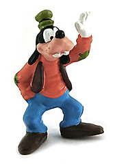 Goofy grüßend Kleinfigur