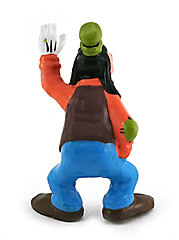 Goofy greetin small figure
