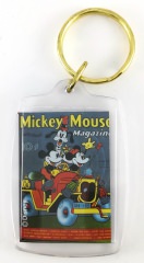 Schlüsselanhänger Comic-Heftcover Mickey Mouse Magazine V2#11