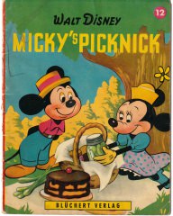 Mickys Picknick / Kleine Disney-Bücher 12 (very good/fine VG/FN) 