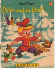 Peter und der Wolf / Kleine Disney-Bücher 33, Blüchert Verlag (Z:2)