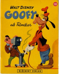 Goofy als Filmstar / Kleine Disney-Bücher 18, Blüchert Verlag (fine FN) 