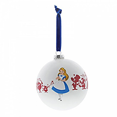 Were All Mad Here Alice in Wonderland Bauble (ENCHANTING DISNEY)