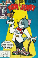 Tom & Jerry 1 (Harvey Comics) Sept. 1991 (fine FN) 